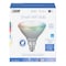 Feit Electric Feit Smart Home PAR38 E26 (Medium) Smart-Enabled LED Bulb Color Changing 90 Watt Equivalence 1 pk PAR38/RGBWCA/AG - alternate 1